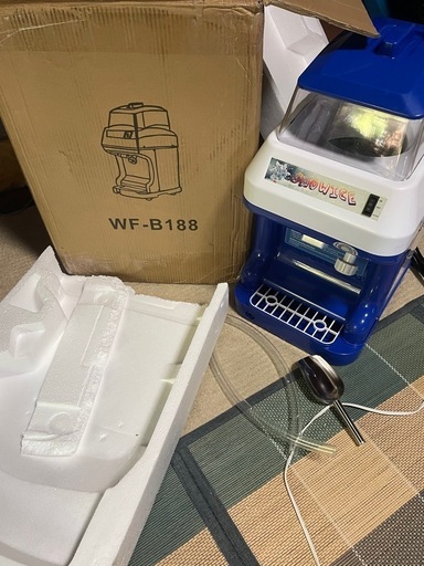 新品　未使用　業務用　かき氷機