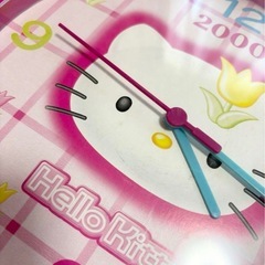 【決まりました】ハローキティ掛け時計2000の画像