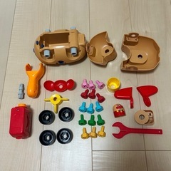 アンパンマン　くみたてDIY はしるぞ！ねじねじアンパンマンごうの画像