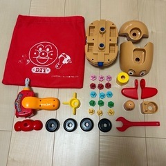 アンパンマン　くみたてDIY はしるぞ！ねじねじアンパンマンごうの画像