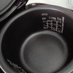 決まりました。炊飯器の画像