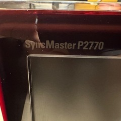 パソコン　モニター　27インチ　SyncMaster P2770H の画像