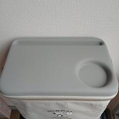 スヌーピードリンクホルダー付き保冷バックの画像
