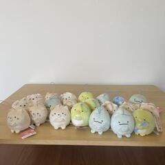 すみっコぐらしのぬいぐるみの画像