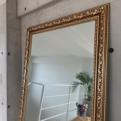 超豪華❗️3万円の巨大アンティーク調姿見ミラーの画像