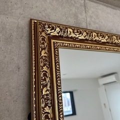 超豪華❗️3万円の巨大アンティーク調姿見ミラーの画像