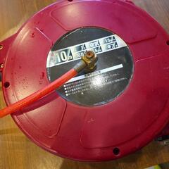 【ホース付き】アストロプロダクツ エアーコンプレッサー38Lの画像