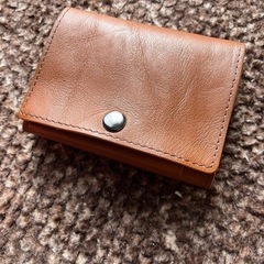 ☆新品　小さな本革財布‼️　ミンクオイル塗り済みです‼️😀星の画像