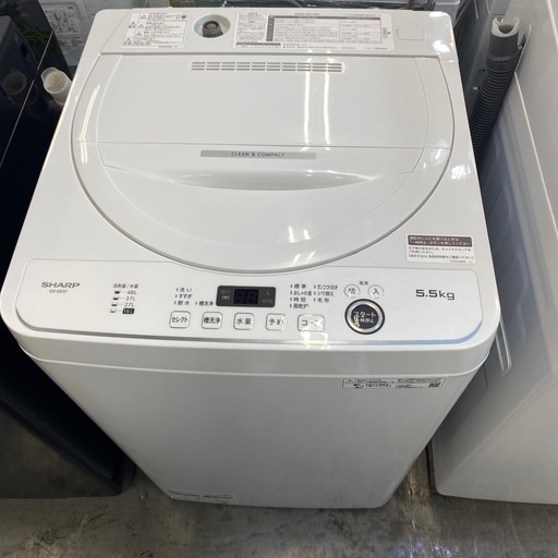 SHARP  ES-GE5F  5.5kg 　2022年製