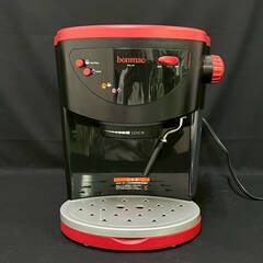 エスプレッソメーカー bonmac DARMAR BME-100 ボンマック コーヒーメーカー レッド ラッキーアイ クレマスの画像