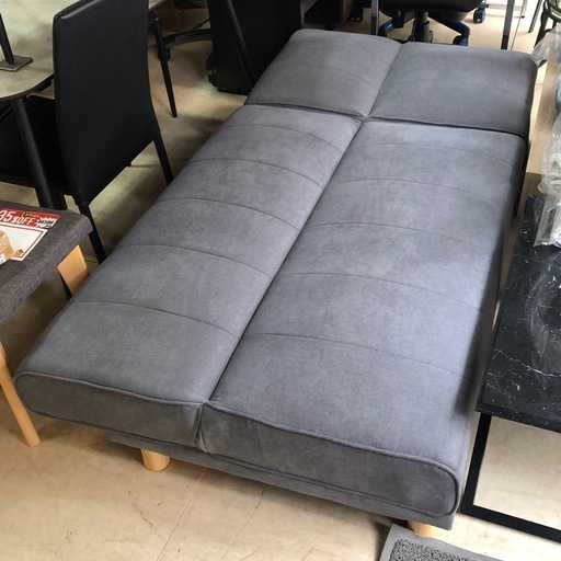 ソファベッド セパレート グレー ソファ ベッド ソファー 布 ファブリック