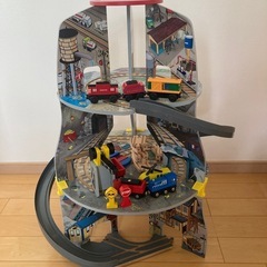 トーマス　木製　レール　玩具の画像