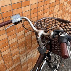 試乗🉑新車みたいな⭐️中古電動ママチャリ パナソニック ビビDX 26インチ　自転車の画像