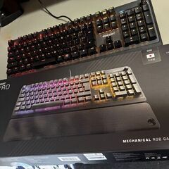 ゲーミングキーボード（ROC-12-627）　ROCCAT USB Pyro メカニカル RGBの画像
