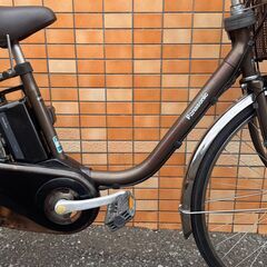 試乗🉑新車みたいな⭐️中古電動ママチャリ パナソニック ビビDX 26インチ　自転車の画像