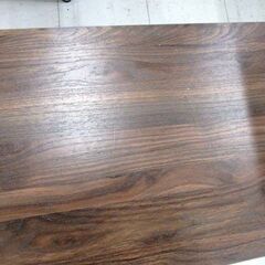 DCM ローボード 幅100×奥行39.5×高さ40.5cm ブラウン系 スチールフレーム テレビ台 テレビボード TV台 家具 苫小牧西店の画像