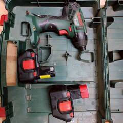 BOSCH 電動工具 まとめ ドライバードリル PSR1200/ハンマー PBH200RE/ハンマドリル GBH2-22E/インパクトドライバ PDR12Vの画像
