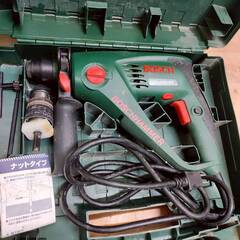 BOSCH 電動工具 まとめ ドライバードリル PSR1200/ハンマー PBH200RE/ハンマドリル GBH2-22E/インパクトドライバ PDR12Vの画像
