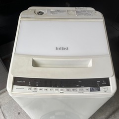 f●■【目玉品】日立・全自動電気洗濯機7kg【BW-V70E】ビートウォッシュ/ナイアガラビート洗浄・大型洗濯機 2020年製の画像