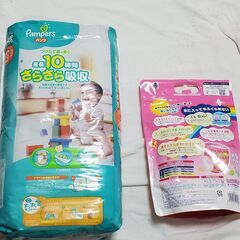 【商談中】パンパースBIG & エリエール水遊びパンツBIGの画像
