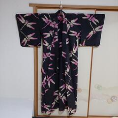 可愛いトンボの浴衣＋帯セットの画像