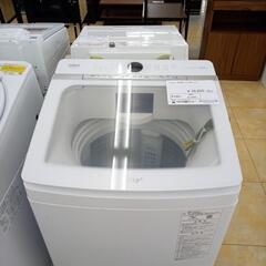 リユースのサカイ太田店　値下げしました。★ジモティ割あり★ AQUA 洗濯機 8ｋｇ 21年製 ／クリーニング済み OJ10480の画像