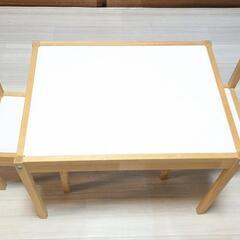 IKEA　LÄTT 子ども用テーブル＆チェア２脚の画像