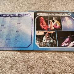 ユーライア・ヒープ「ハイ・アンド・マイテイ」    LPレコードの画像