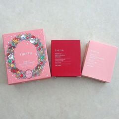 新品 TIRTIR ティルティル クッションファンデ 数量限定 ホリデーエディション ミニクッションファンデセット 赤 ピンク クリスマス限定の画像