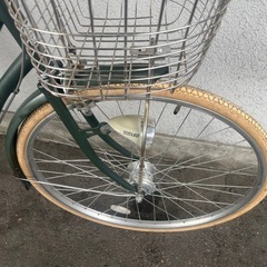 ８J11　ホームサイクル２７サイズ　オートライト付　★自転車専門店の中古車です★　【消費税込み・防犯登録６００円込みの画像