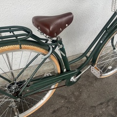 ８J11　ホームサイクル２７サイズ　オートライト付　★自転車専門店の中古車です★　【消費税込み・防犯登録６００円込みの画像