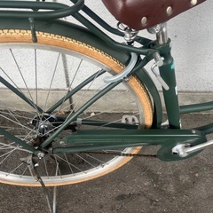 ８J11　ホームサイクル２７サイズ　オートライト付　★自転車専門店の中古車です★　【消費税込み・防犯登録６００円込みの画像