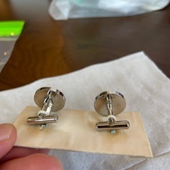 七宝焼　カフスボタン【未使用品】※値引化の画像