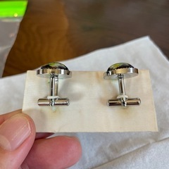 七宝焼　カフスボタン【未使用品】※値引化の画像
