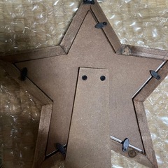 星のフォトフレームの画像