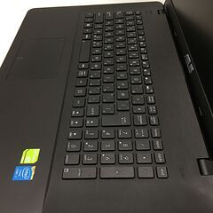 ★17.3型ワイド★長期サポートOffice 2024 & Win11(24H2)【ASUS X751L】最強 i7 +NVIDIA GeForce 820M +新品SSD 512GB +メモリー8GB（管理：202508111332）の画像
