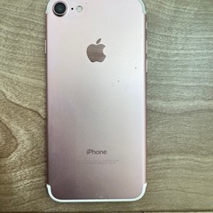 iPhone7 本体　ローズゴールド　32GBの画像