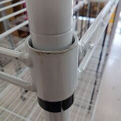 リユースのサカイ栃木店★ジモティ割あり★  スチールラック ホワイト W90×D46×H150 クリーニング済み TC10183の画像