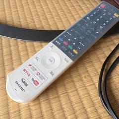 【決まりました】SHARP AQUOS 4T-C50AJ1  110×70  リモコン有り　の画像