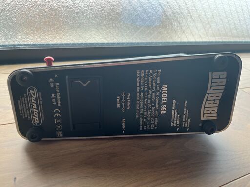 Dunlop Cry Baby 95Q ワウペダル 【初期ロット/Rev. A】