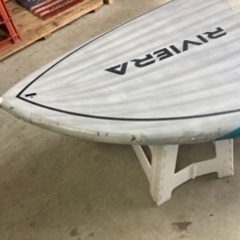 ボロボロのRiviera El Tigre 8'2″ SUPボード（現状渡し・価格交渉可）の画像