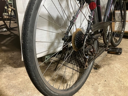 値下げしました！【あさひ プレシジョントレッキング 軽量アルミフレーム 7段変速】すぐお乗り頂けます！整備済！一部地域送料無料！