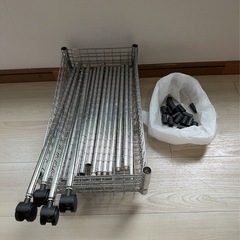 【ダイソー】スチールラック4段の画像
