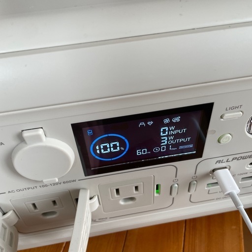 ◆ジャンク品◆ALLPOWERS R600 ポータブル電源ステーション