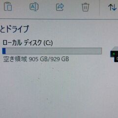 FUJITSUデスクトップパソコン（WIN11）の画像