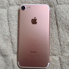 iPhone7 simフリー ローズ 32Gの画像