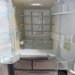 Toshiba東芝ノンフロン冷凍冷蔵庫  型番：GR-43YQ 全有効内容量： 425L　冷凍： 105L　冷蔵 320L 製氷機能付きの画像