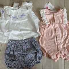 新品　プティマイン　ベビー服セットの画像