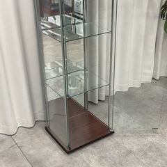 KH-31【新入荷　リサイクル品】ガラス　コレクションボード　ブラウンの画像
