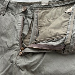 グリーンレーベルリラクシング　半ズボン　ハーフパンツ　迷彩パネル付きの画像